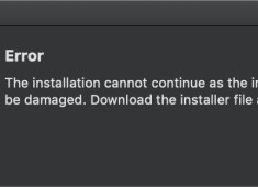 Mac安裝Adobe軟體，提示Error解決方法(Error The installation)