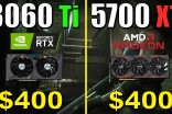 RTX 3060 Ti vs. RX 5700 XT |  1440p (9款)遊戲測試