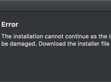 Mac安裝Adobe軟體，提示Error解決方法(Error The installation)