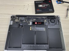 （無尾熊電腦）蘋果筆電MacBook Air 2017 改裝 512G SSD