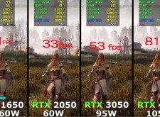 筆電中低階50系列顯卡 遊戲差異如何?GTX 1650 vs RTX 2050 vs RTX 3050 vs RTX 4050